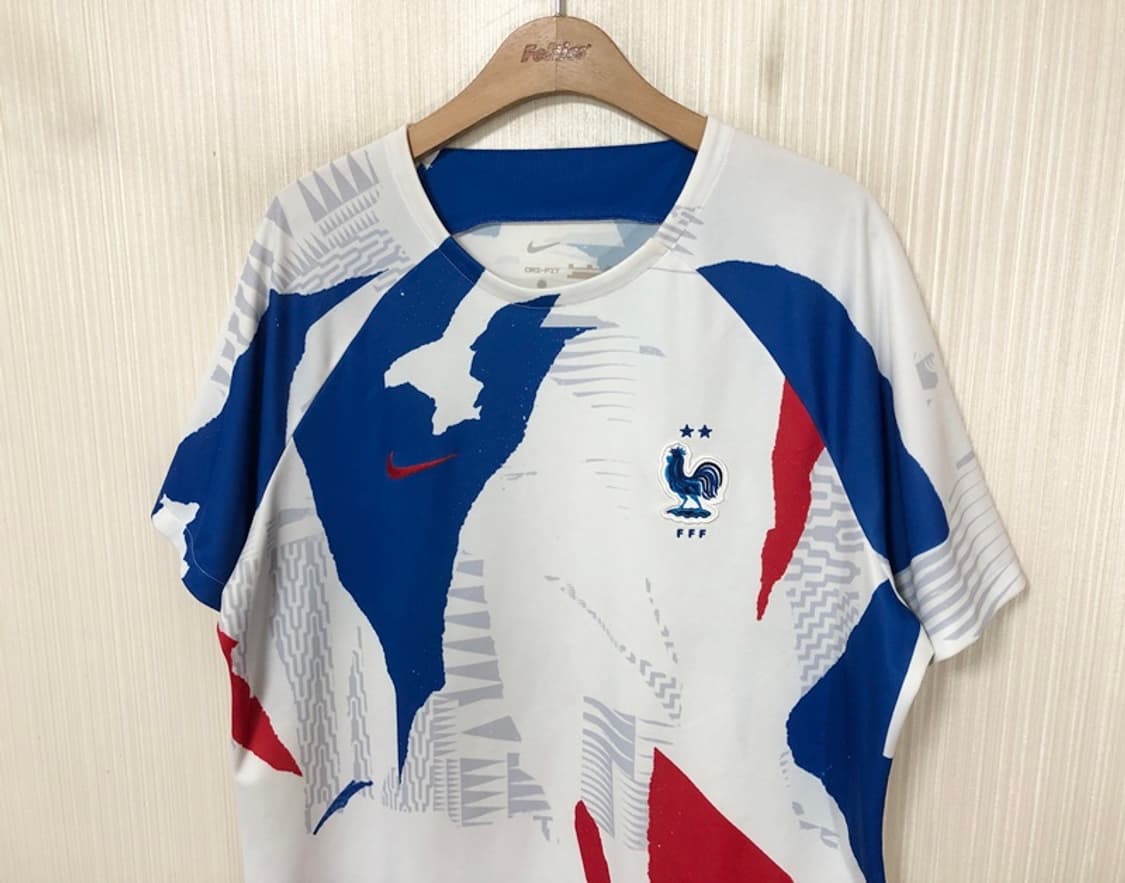 나이키 22-24 프랑스축구국대 프리매치탑/트레이닝져지 XL(해외) 상품이미지6