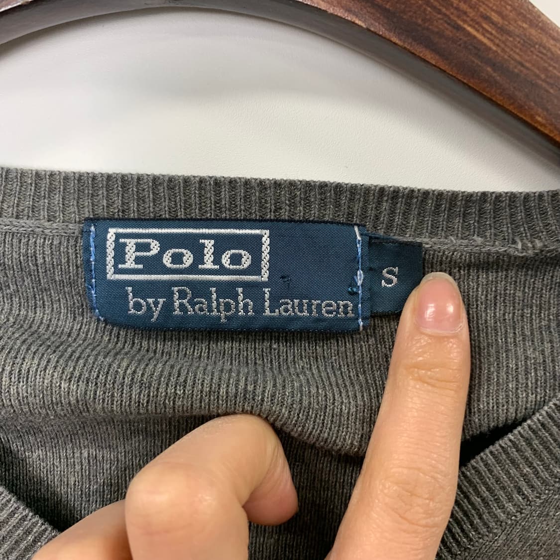 폴로 랄프로렌 투웨이 커스텀 니트 집업 상품이미지5