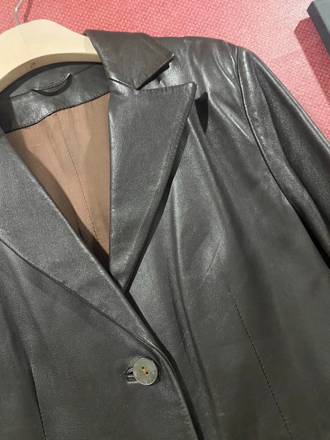 베라펠레 이태리 가죽 코트 42 상품이미지2