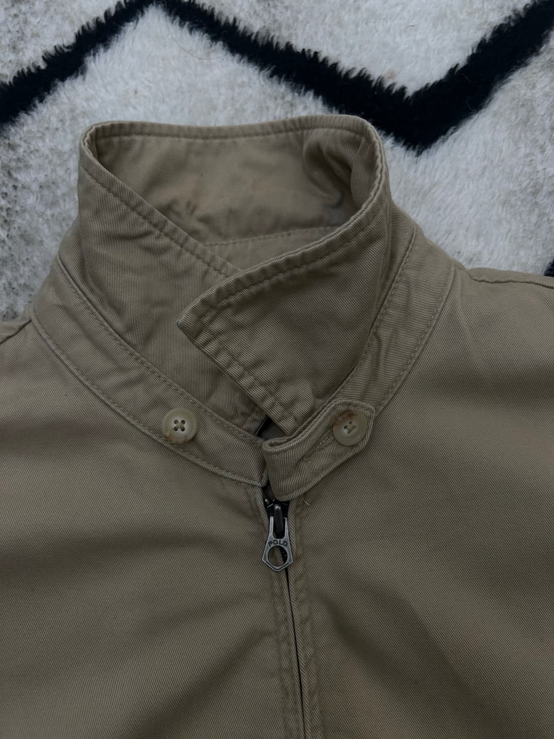 [L]폴로랄프로렌 코튼 블루종/베이지 상품이미지4