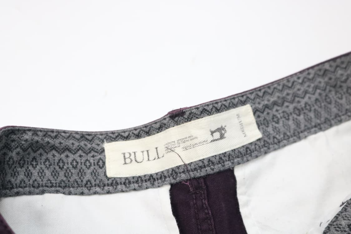 BULL 빈티지 에스닉 포켓 디테일 퍼플 워크 팬츠 (M) 상품이미지5
