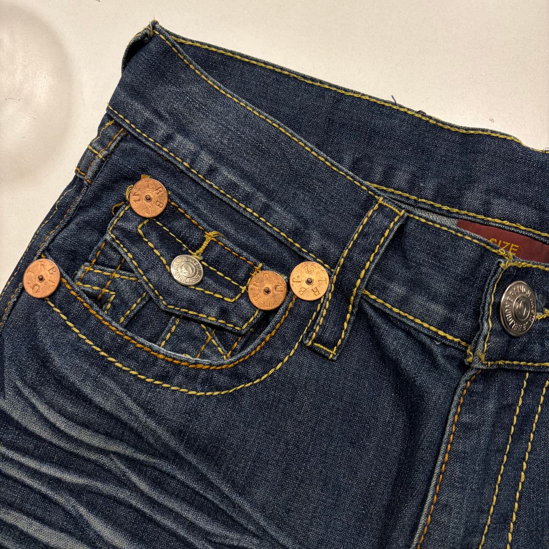 [32x33] 트루릴리젼 빌리 슈퍼티 청바지 데님 팬츠 D896 상품이미지7