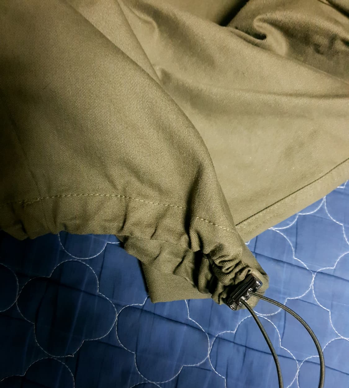 GLAMOUR 빅포켓 파라슈트 벌룬핏 카고팬츠 카키 (F) 상품이미지3