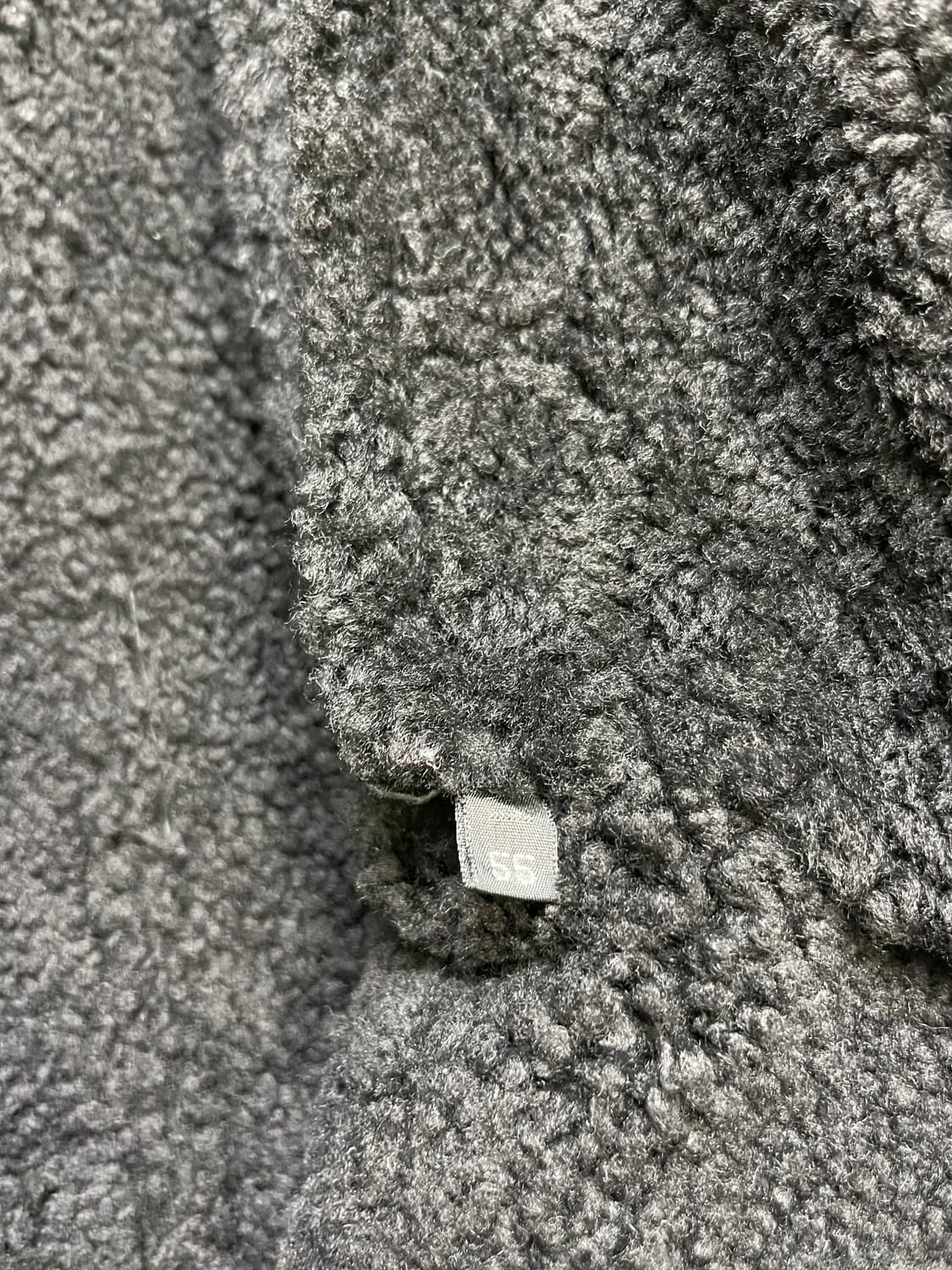 [55] 여성 양가죽 무스탕 블랙  상품이미지7