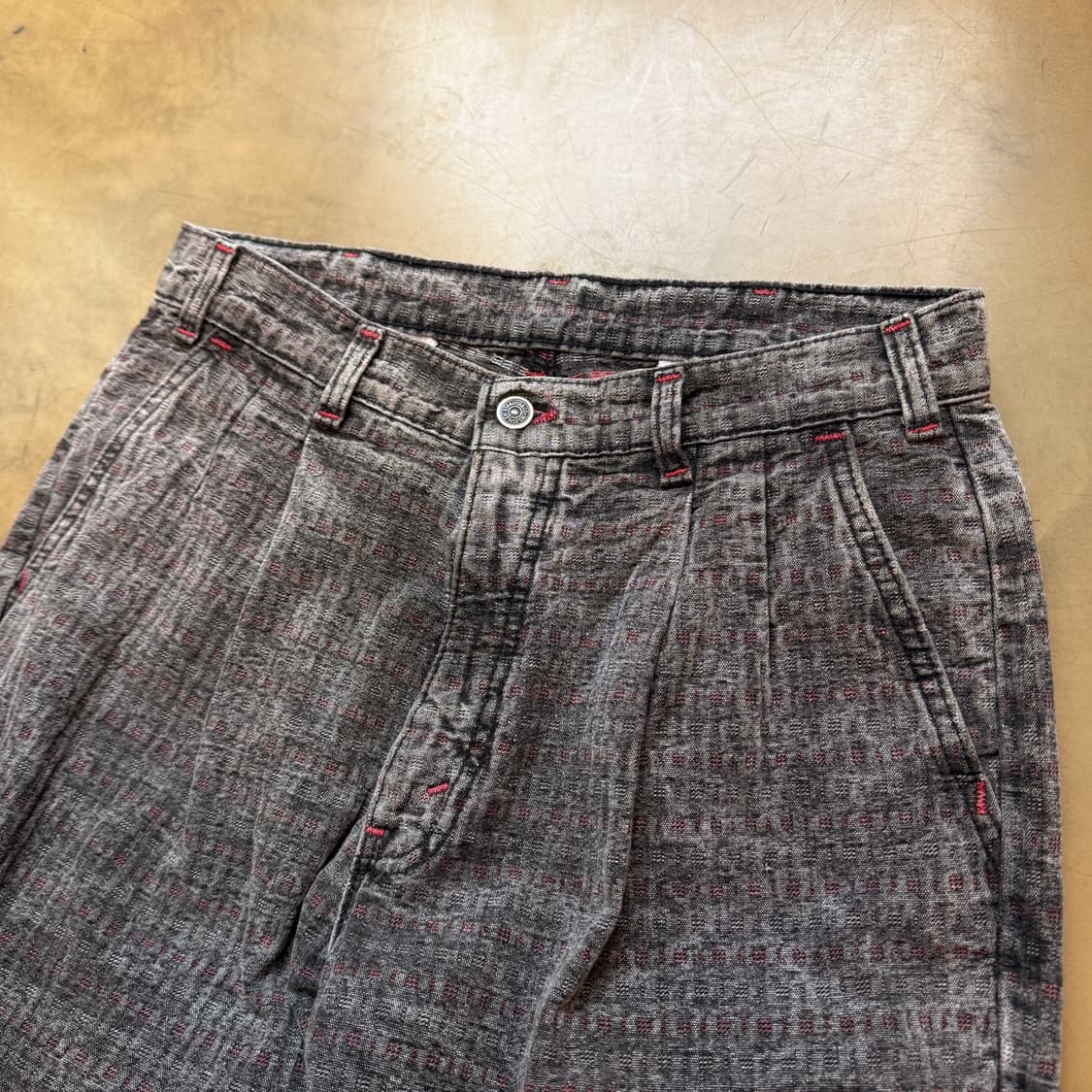 1988 리바이스 실버탭 80S 자카드 사시코 스티치 포인트 데님 팬츠 상품이미지5