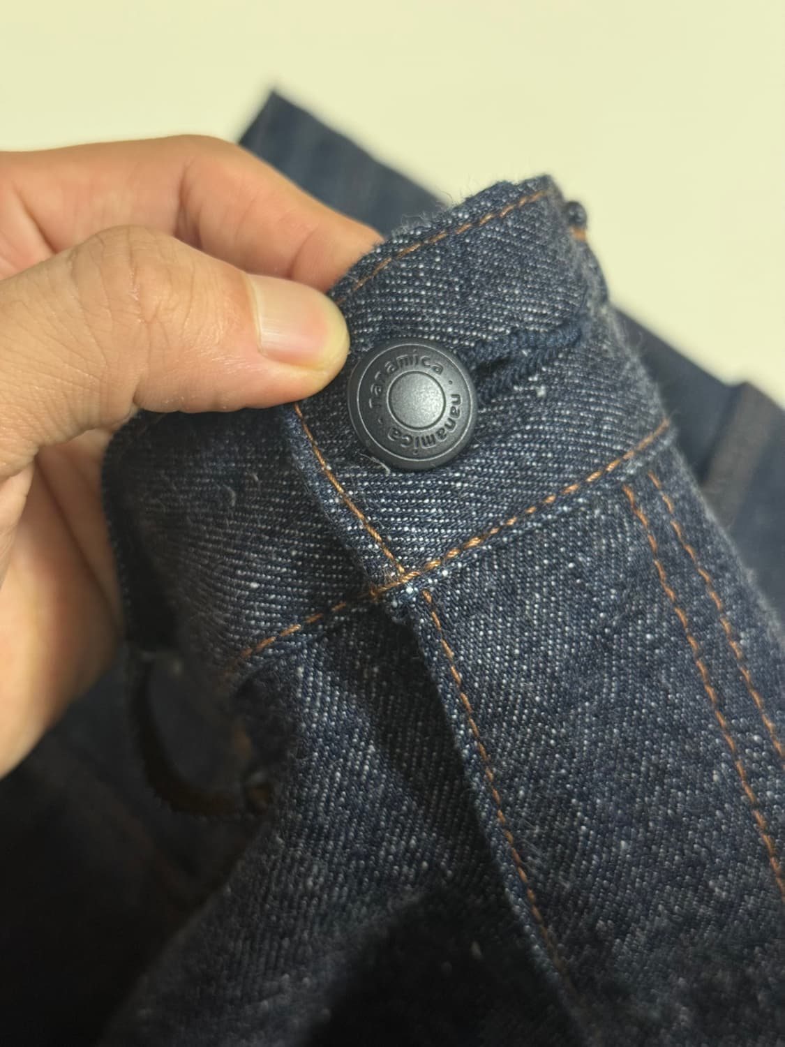 나나미카 셀비지 데님 인디고 36 상품이미지3