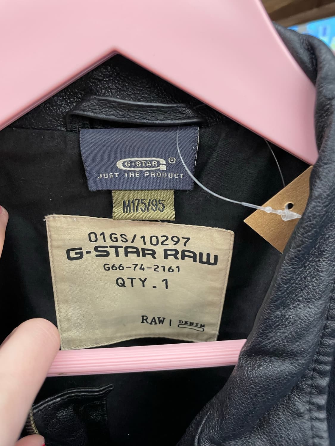 G star RAW 지스타 로우 레더 자켓 상품이미지7