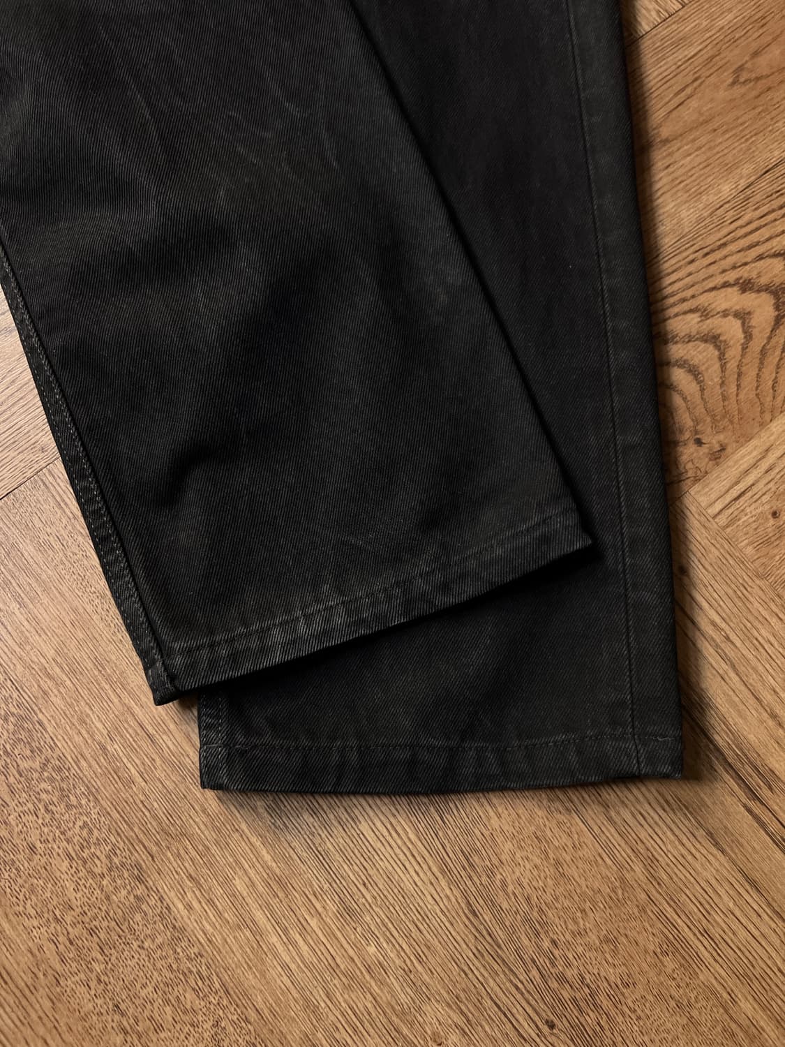 [34]리바이스 505 레귤러 스트레이트 흑청 데님 팬츠 상품이미지6