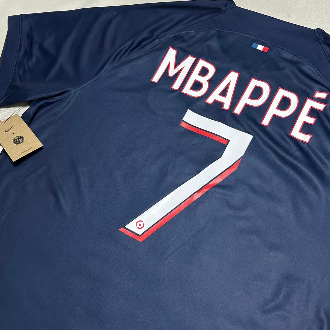 🫶🏻새상품 나이키 파리생제르망 23-24시즌 No.7 음바페 유니폼 상품이미지2