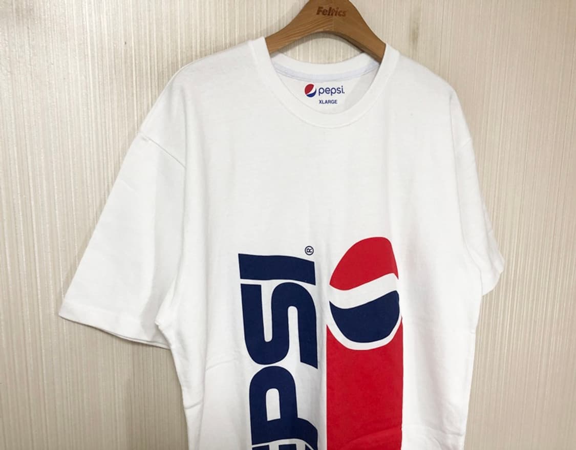 펩시(PEPSI)콜라 빅로고 헤비코튼티셔츠 XL(해외) 상품이미지5