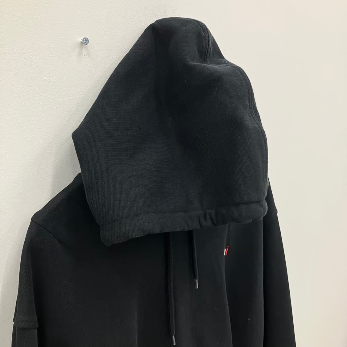 아미 컬러 로고 블랙 후드티 L 상품이미지5