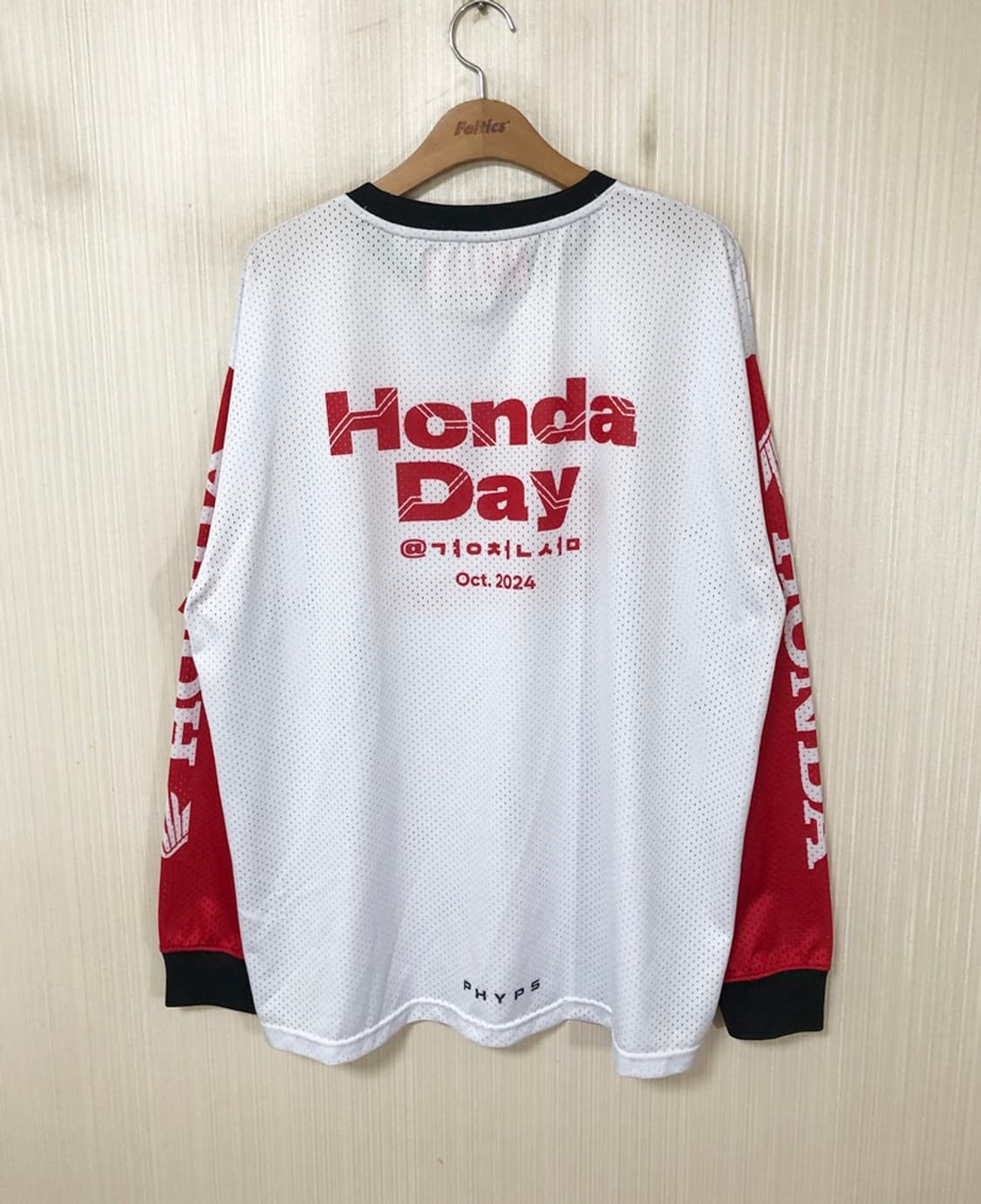 혼다(HONDA) X PHYPS 2024 혼다데이 경천섬 메쉬티셔츠 XL 상품이미지8