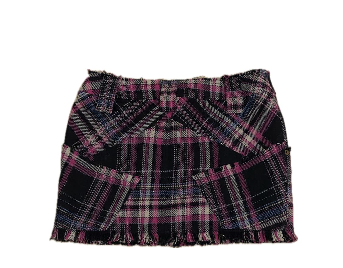 로우라이즈 핫핑크 미니스커트 상품이미지2