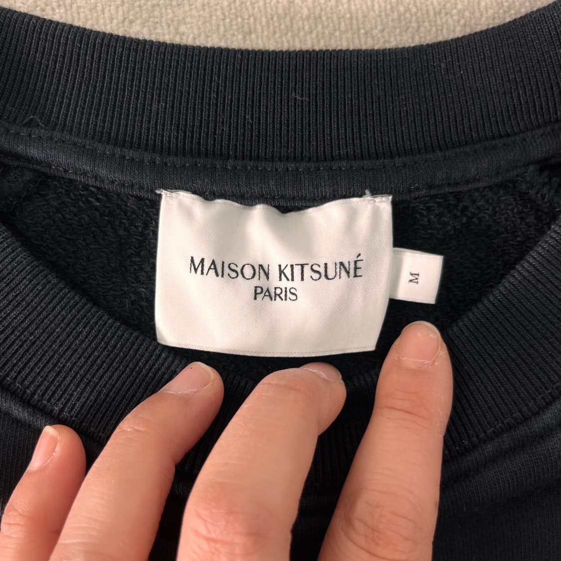 95 메종키츠네 원폭스 맨투맨  상품이미지3