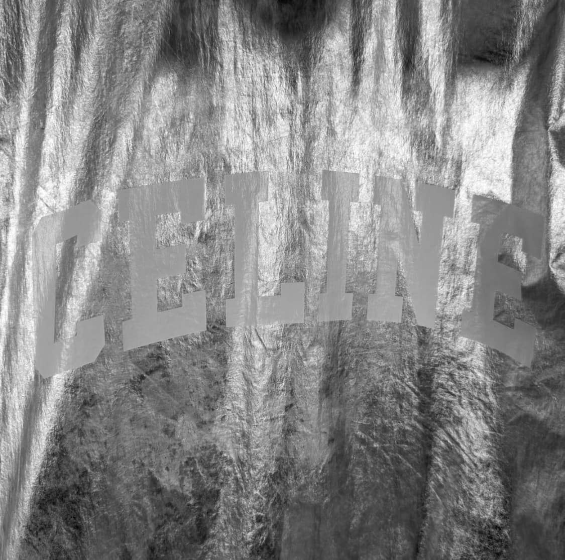 [34] 셀린느 여성 나일론 크롭 스케이터 후드 집업 봄버 자켓 실버 상품이미지4