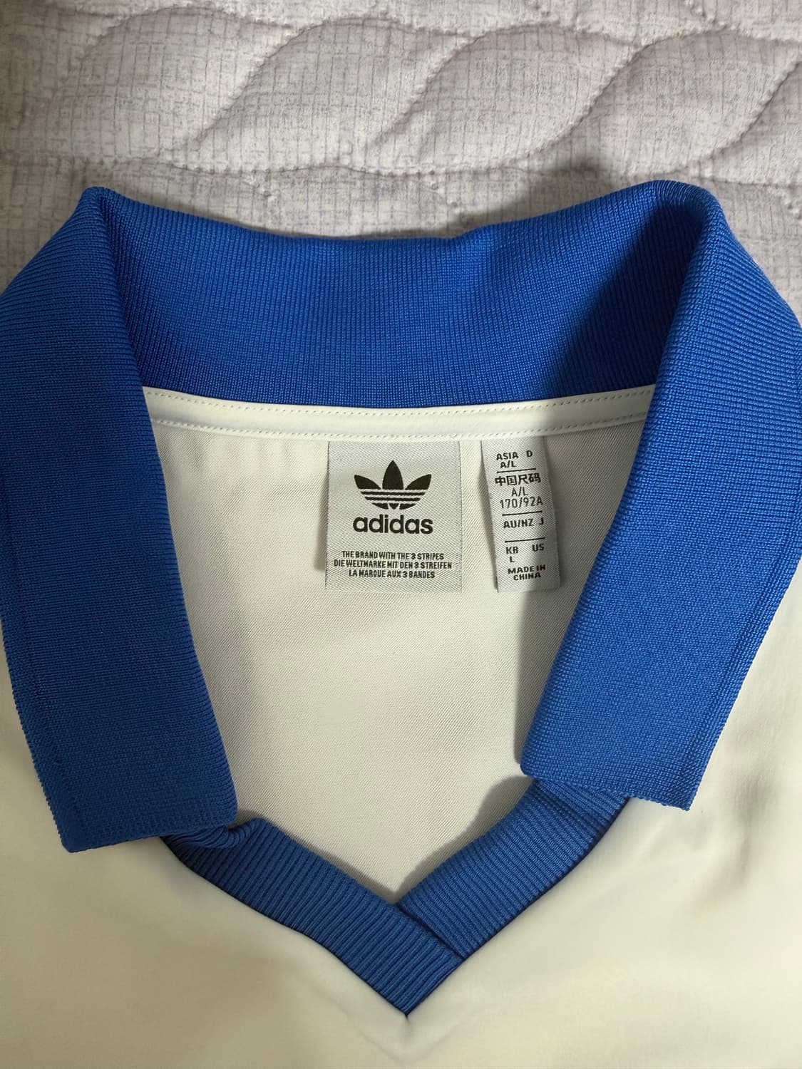 아디다스 사틴 롱슬리브 클라우드 화이트 상품이미지4