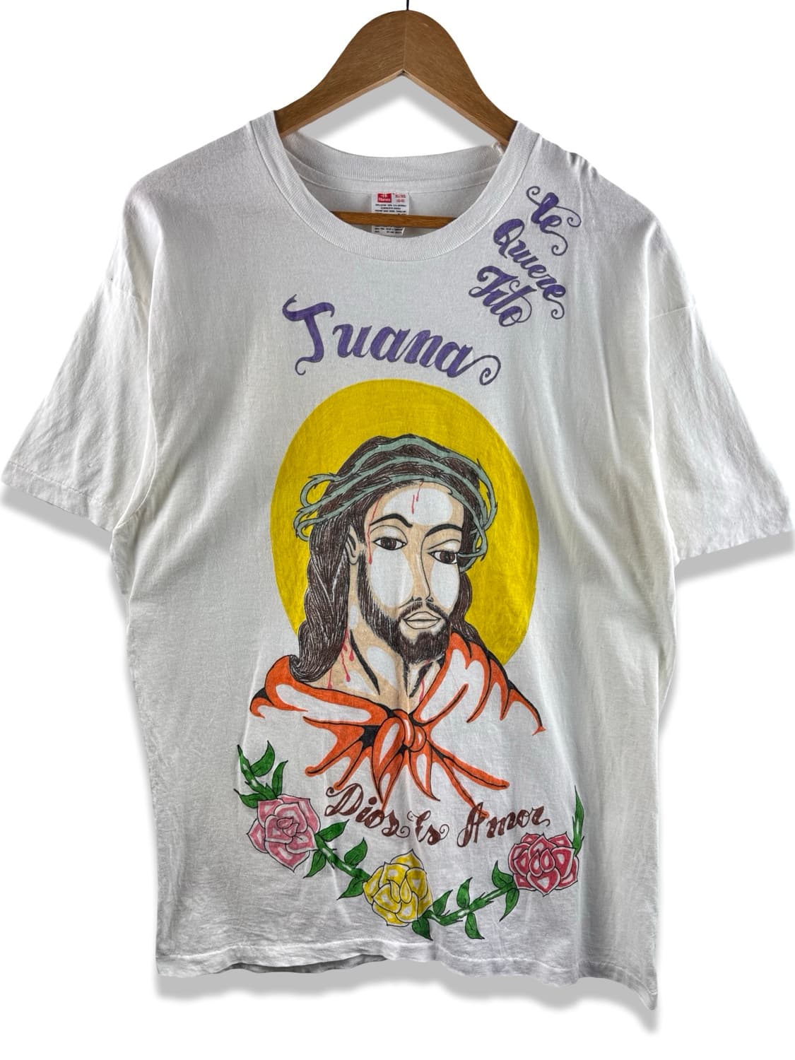 90S 미국생산 싱글스티치  예수 티셔츠2643 상품이미지1