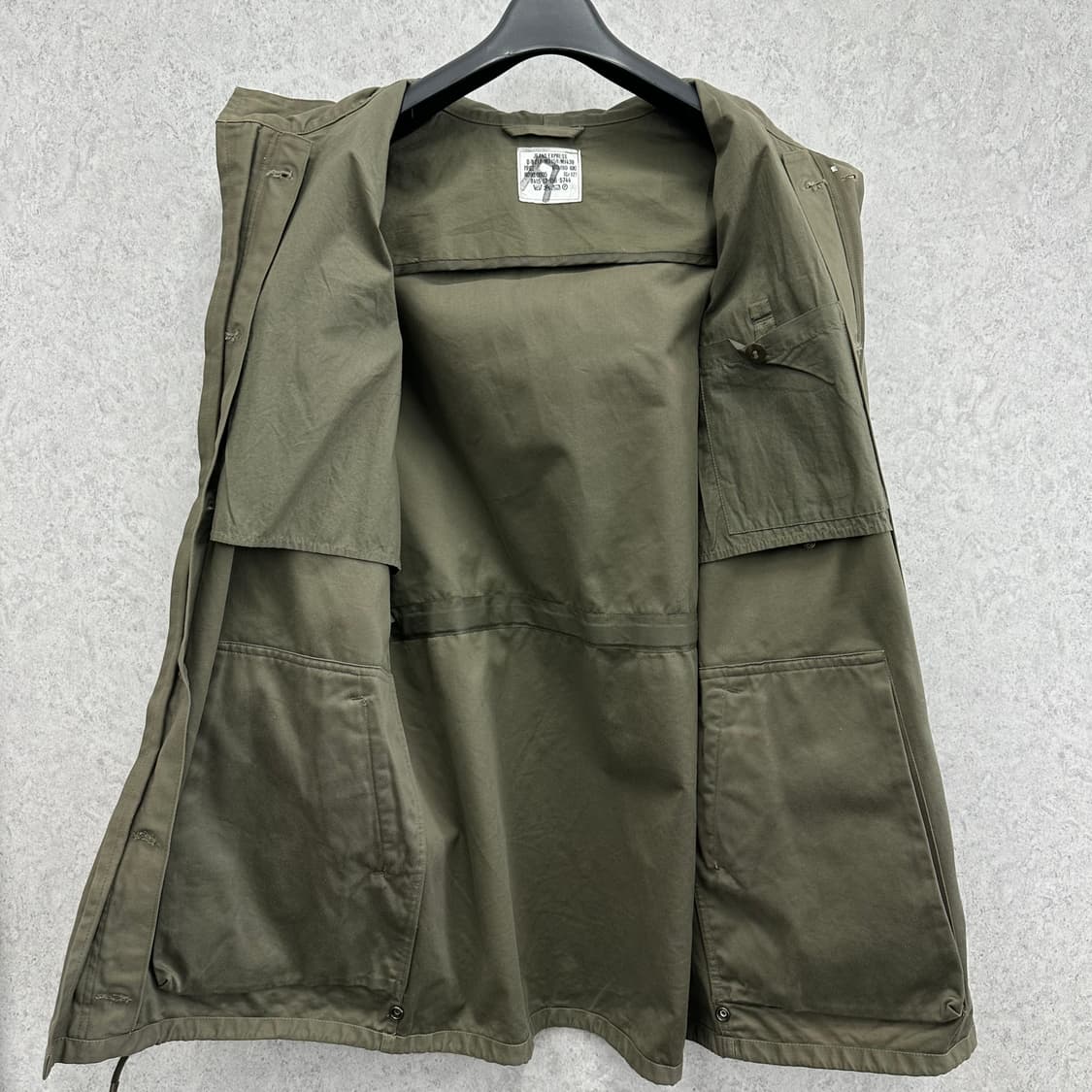 100 독일군 밀리터리 남자 쉘 야상 자켓 상품이미지3