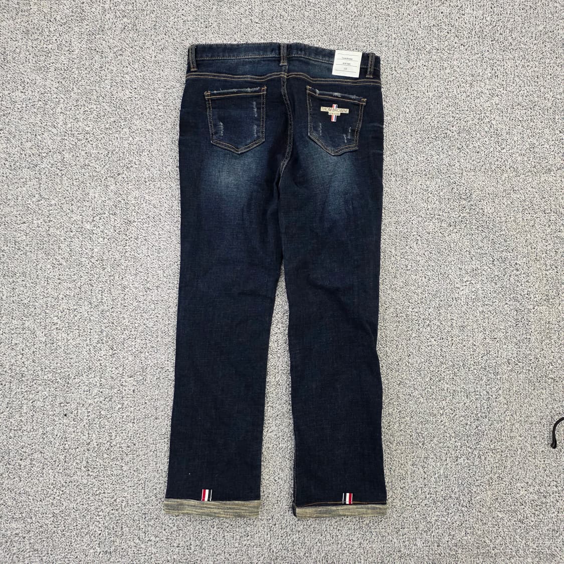 [5] 고급 남성 워싱 데님 팬츠 0121J 상품이미지3