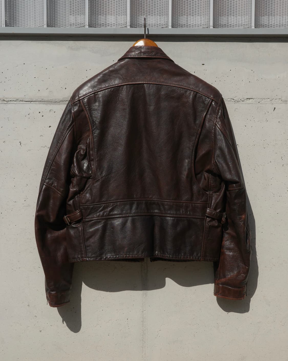 70s Lesco Leather 스포츠 모터사이클 자켓 상품이미지5