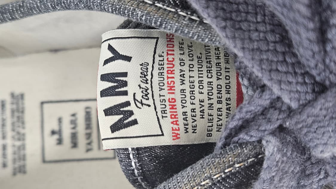 미하라야스히로 베이커 워시드데님 블랙(40) 상품이미지5