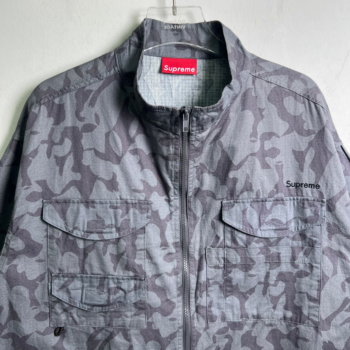 supreme 슈프림 카모플라쥬 반팔 셔츠 자켓 XL 상품이미지5