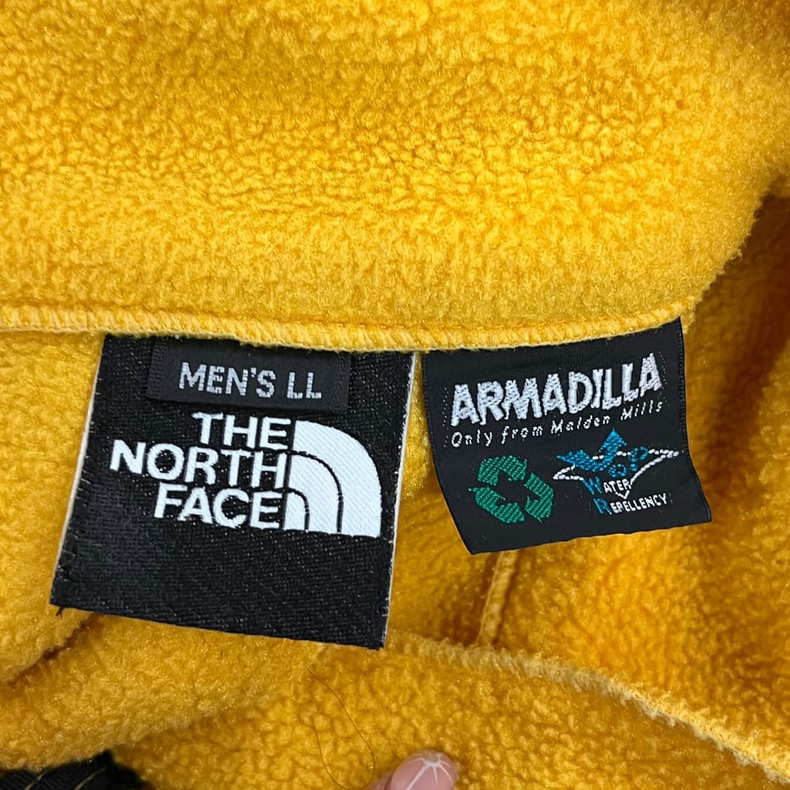 [정품/XL] 노페 90s TNF 데날리 아르마딜라 플리스 아노락 b14 상품이미지5