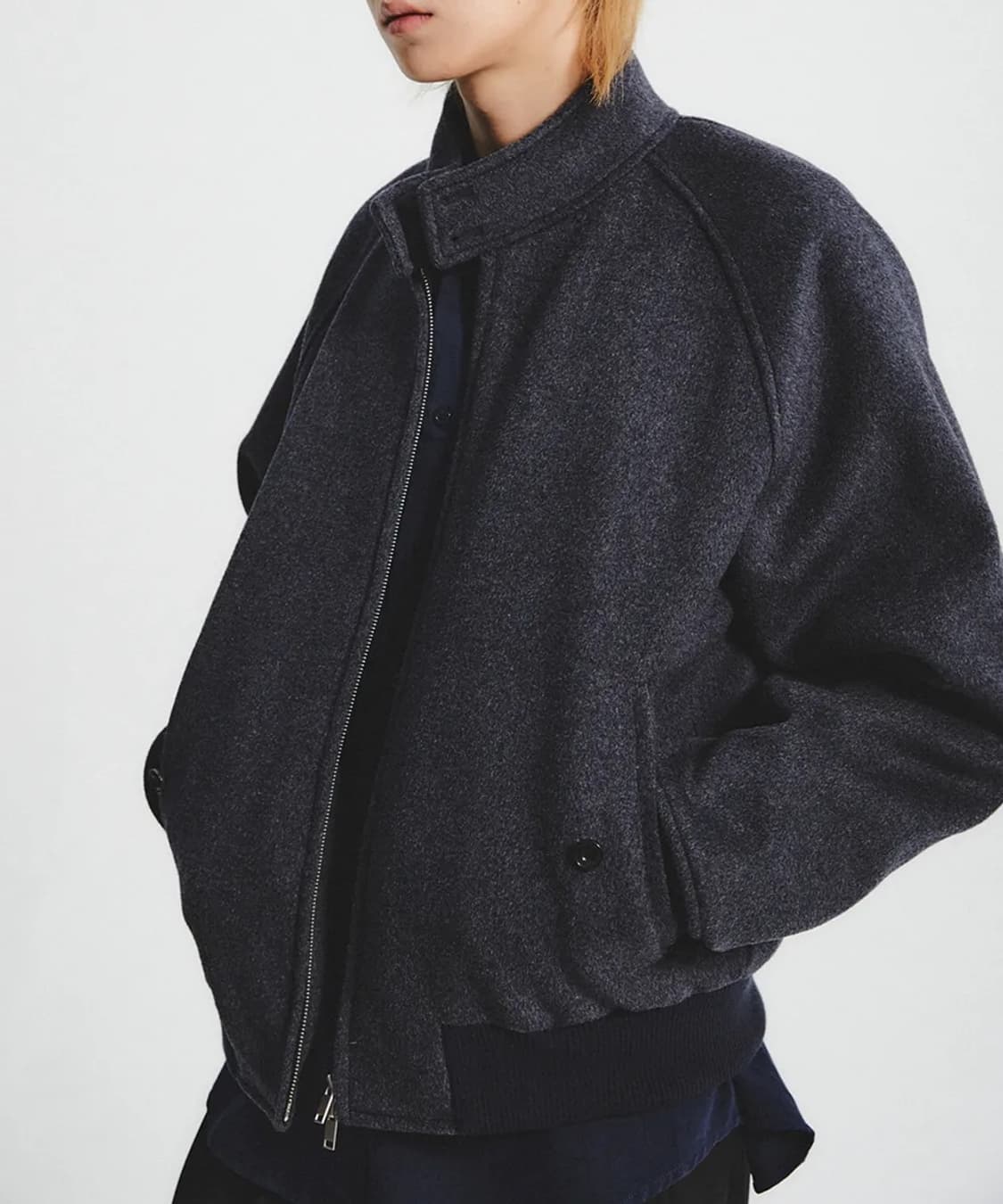 주앙옴므 울 해링턴 자켓 상품이미지1