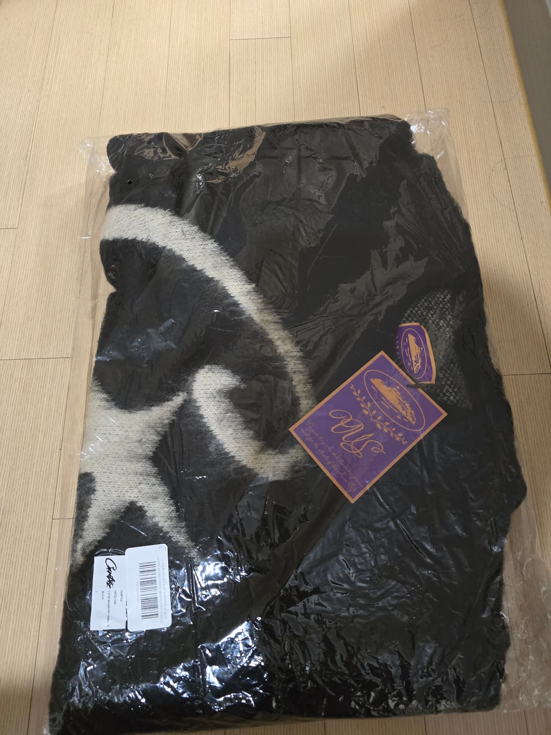 코르테이즈 C Star 모헤어 니트 블랙 L 상품이미지1