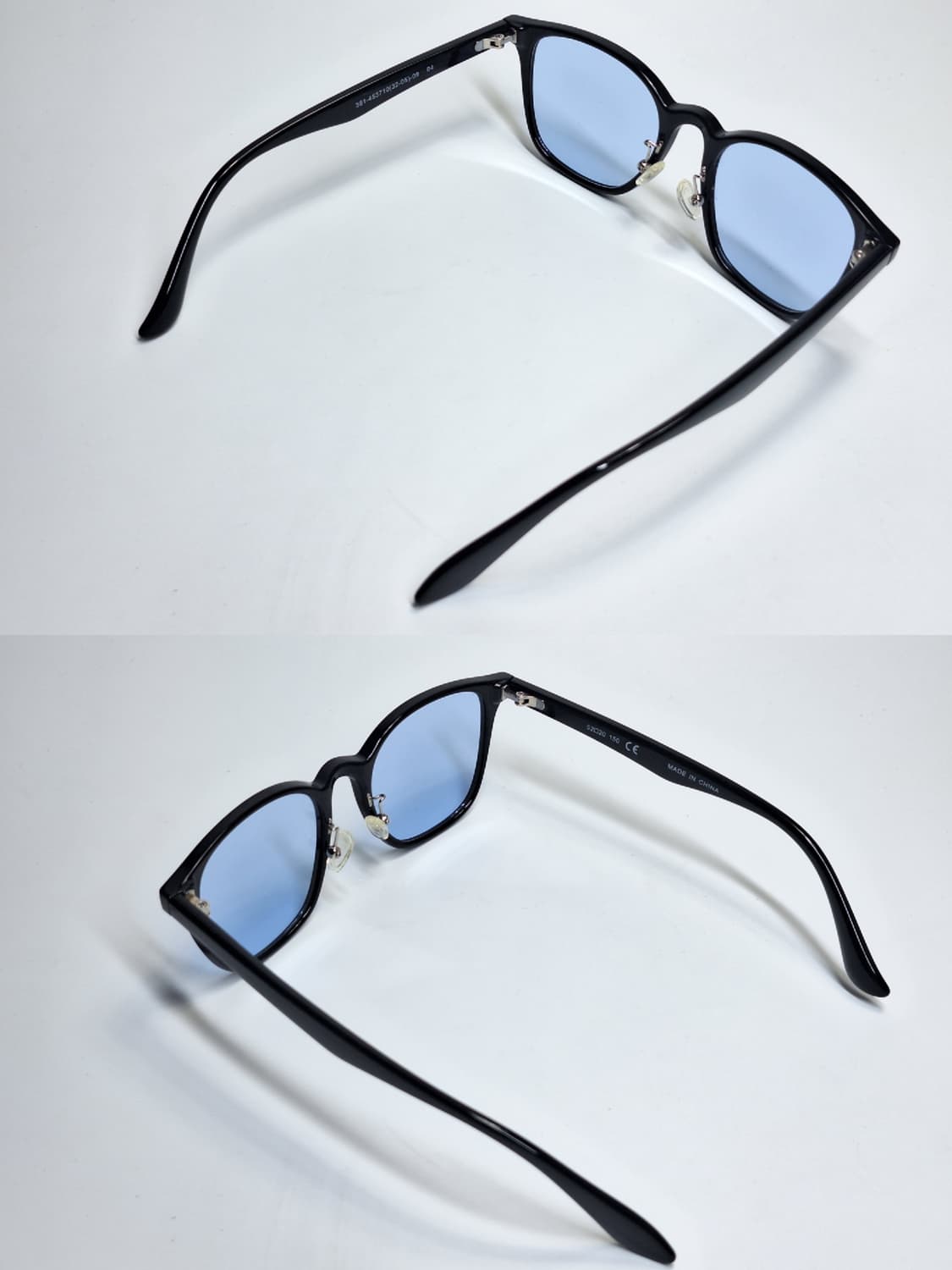 유니클로 블랙 스퀘어 선글라스 겸 안경테 361-453710 일본 수입 상품이미지7