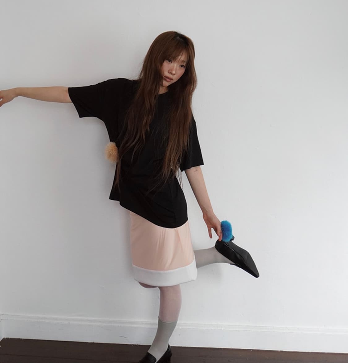 mesh blanca 마쉬멜로 스커트 상품이미지3