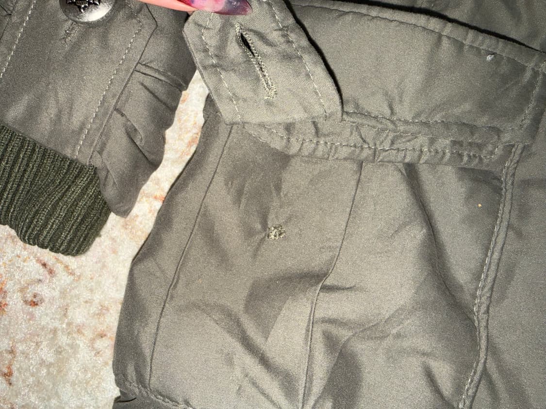 Vintage military 2way midi jacket  상품이미지6