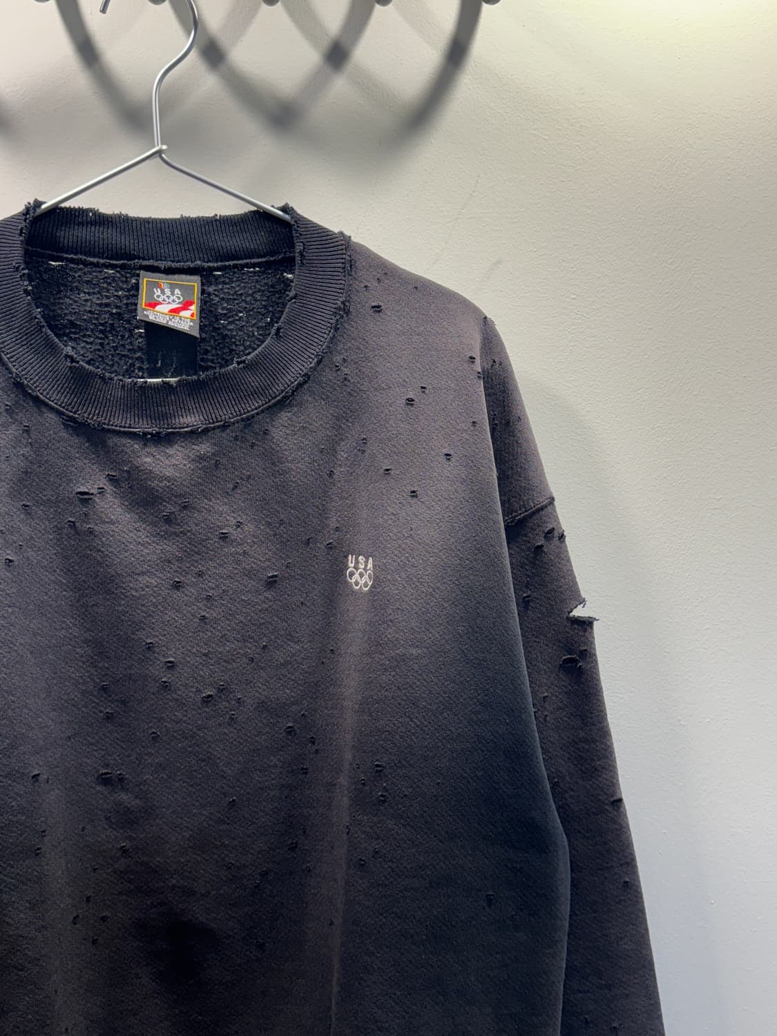 90'S Hard Faded USA Olympic Sweatshirt 상품이미지3