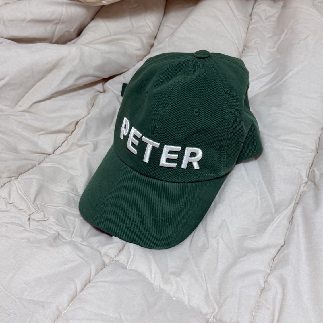 Mynameispeter 마이네임이즈피터 볼캡 모자 PETER BALL  상품이미지3