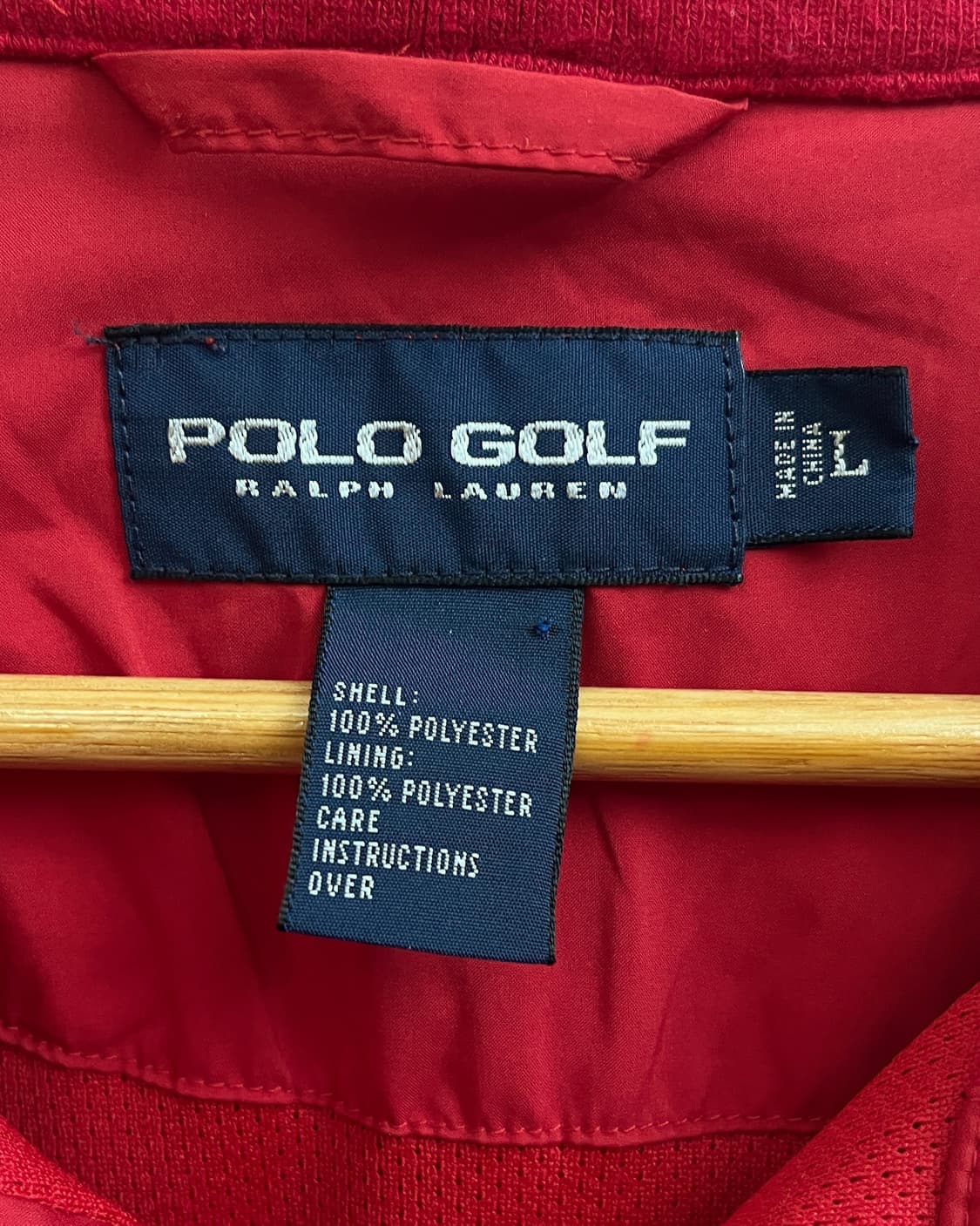 폴로 00s 빅포니 폴리쉘 아노락 자켓 상품이미지7