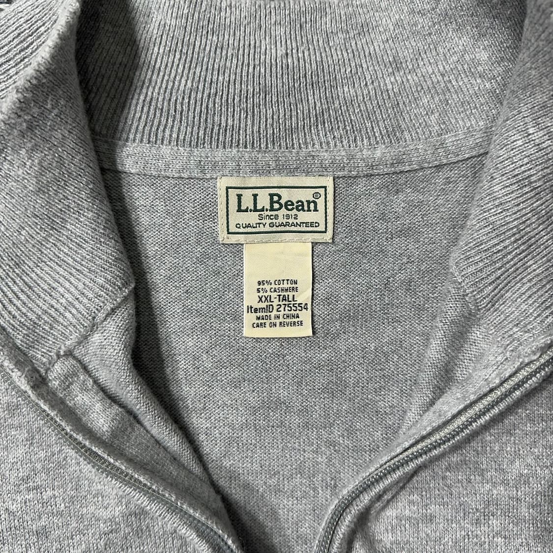 엘엘빈 하프집업 니트 (XXL/old-8480) 상품이미지7