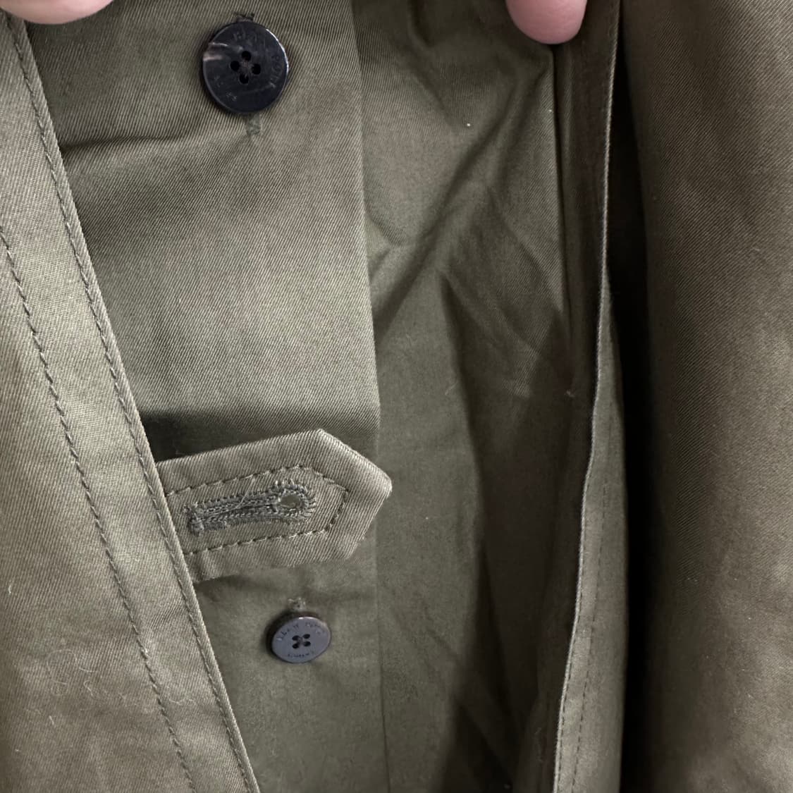 100 준지 X 빈폴 레이디스 여자 더블카라 트렌치코트 상품이미지8