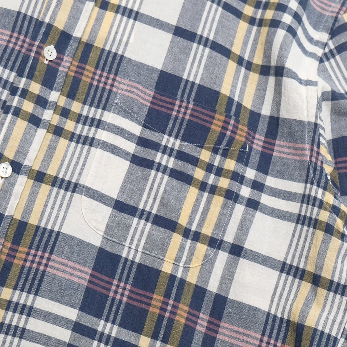 indian madras check shirt  상품이미지3
