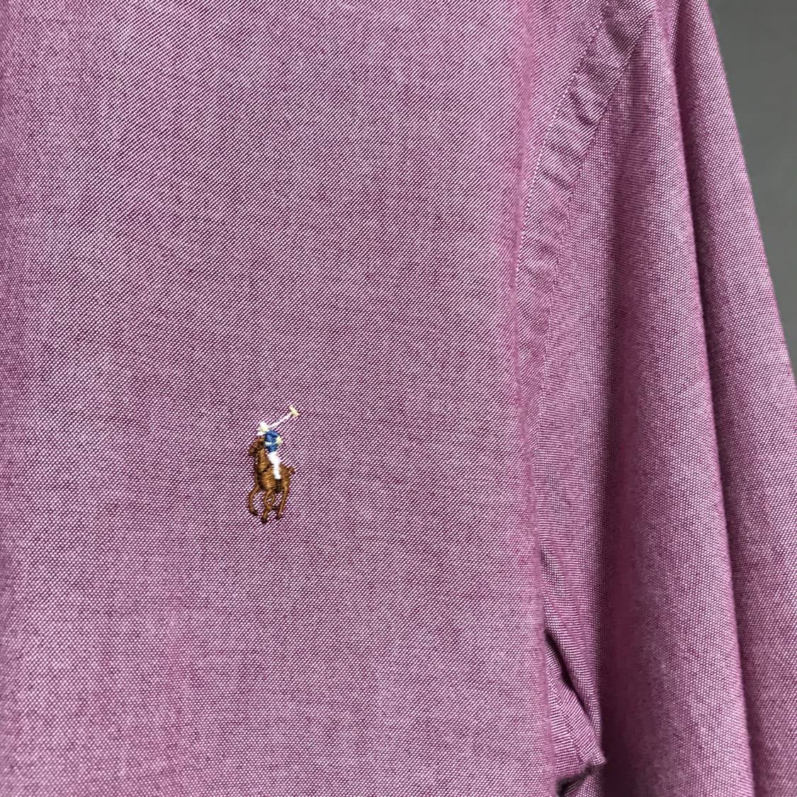 폴로 랄프로렌 핑크 셔츠 M 상품이미지4