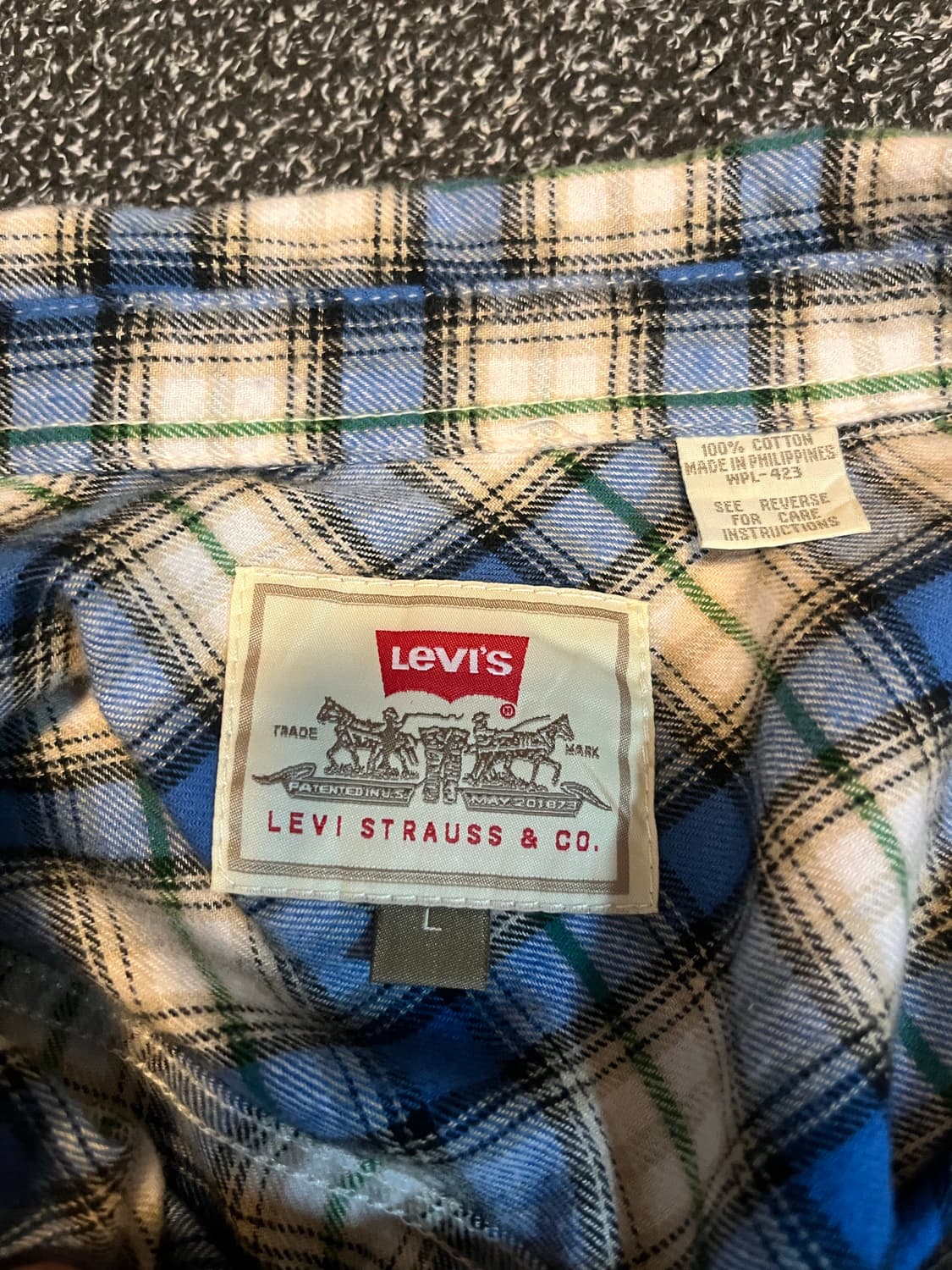 리바이스 웨스턴 셔츠 L사이즈 상품이미지3