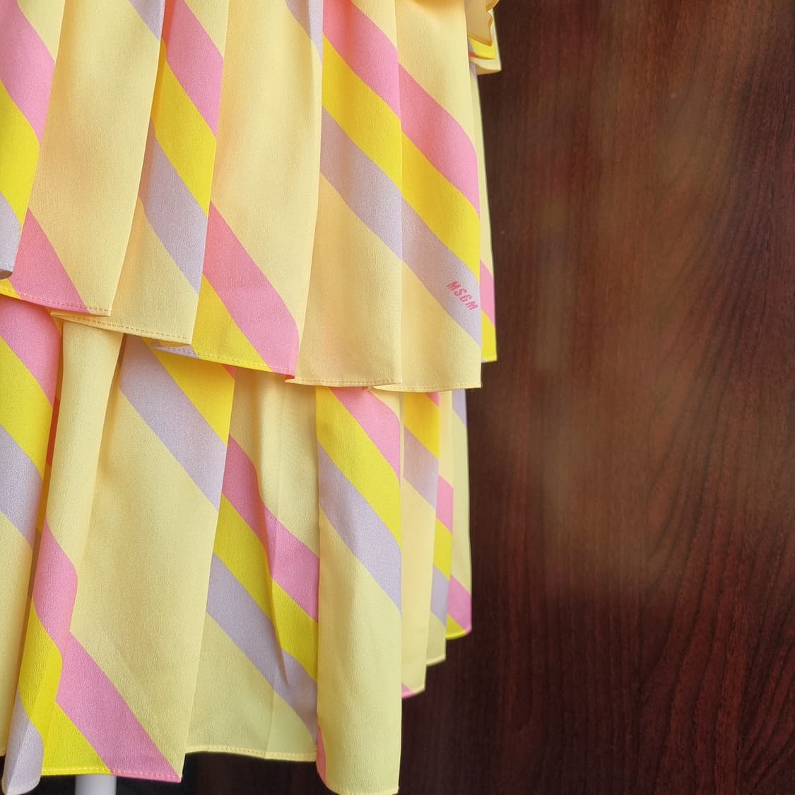 MSGM 멀티컬러 프릴 원피스 (55-날씬66/표기42) 상태최상 상품이미지6