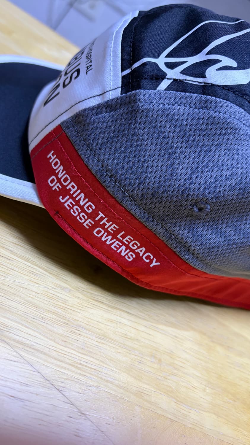 아식스 콜롬버스 마라톤 한정 러닝캡모자 상품이미지5