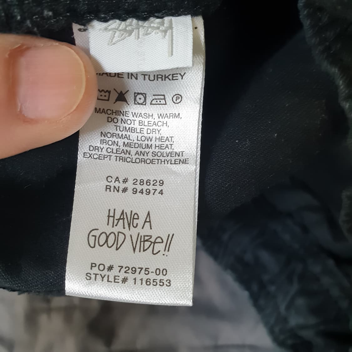 스투시 밴딩 팬츠 바지 상품이미지6