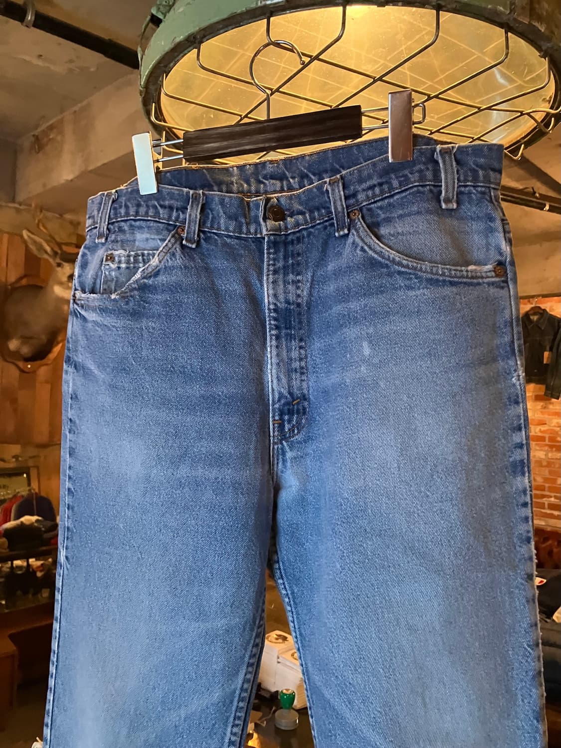 90s USA 빈티지 리바이스 517 부츠컷 데님 팬츠 상품이미지3