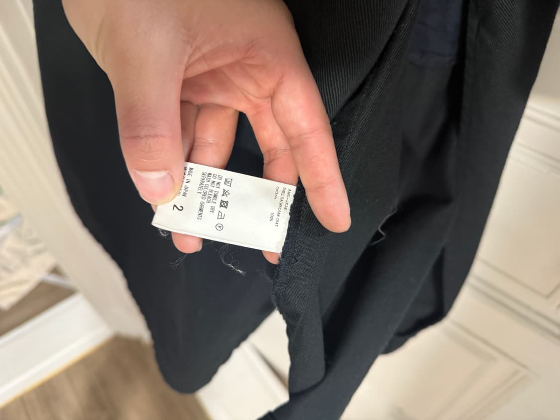 안셀름 드릴 발마칸 코트 2사이즈 상품이미지8