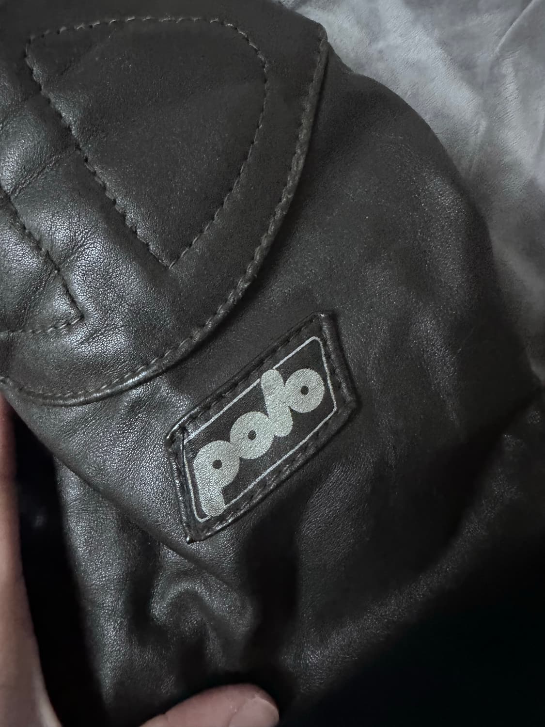 90’s 유럽 빈티지 모터 사이클 자켓 상품이미지4