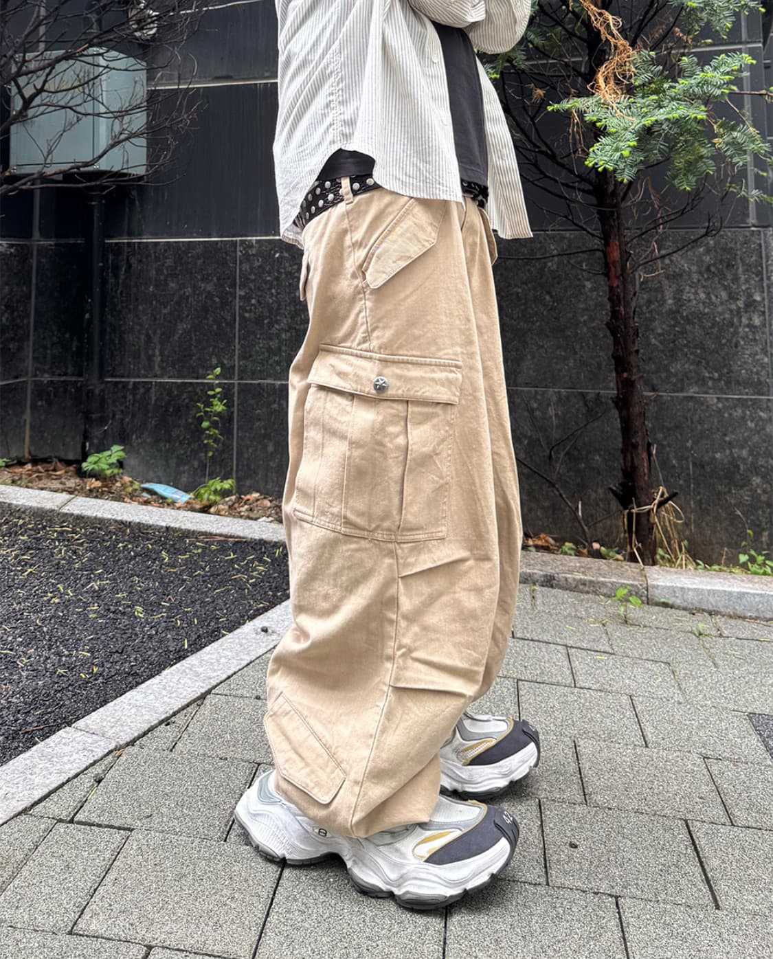 아오이로 히카리 스냅 M65 팬츠 탄 상품이미지1