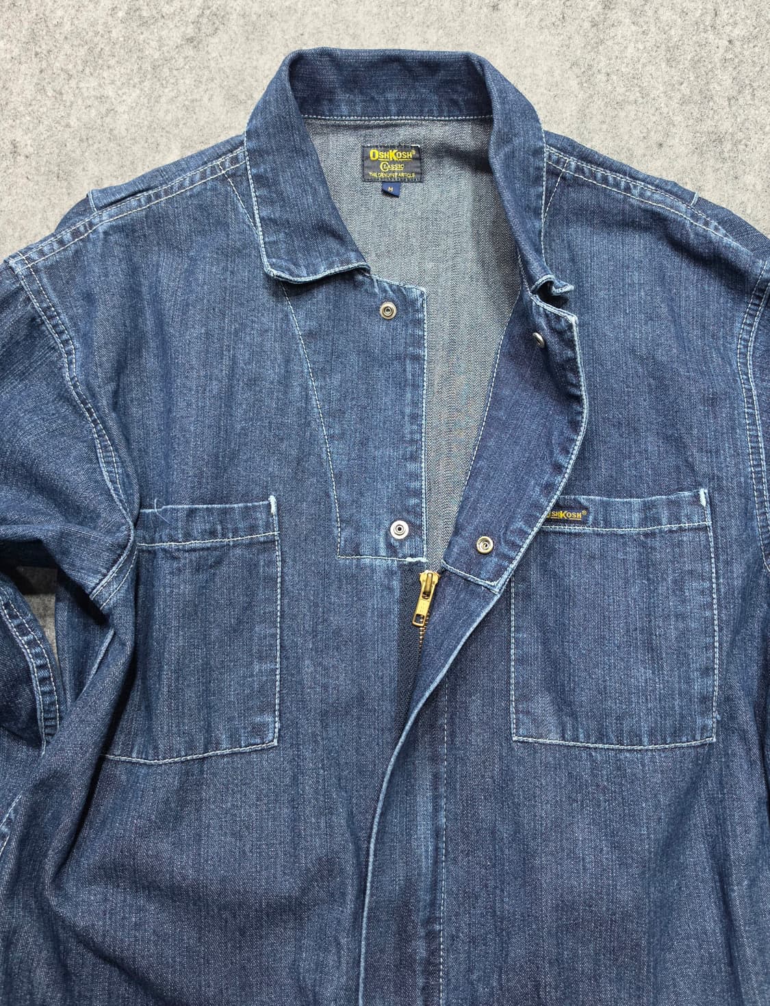 Oshkosh 오시코시 빈티지 데님 오버롤 점프수트 M 상품이미지5