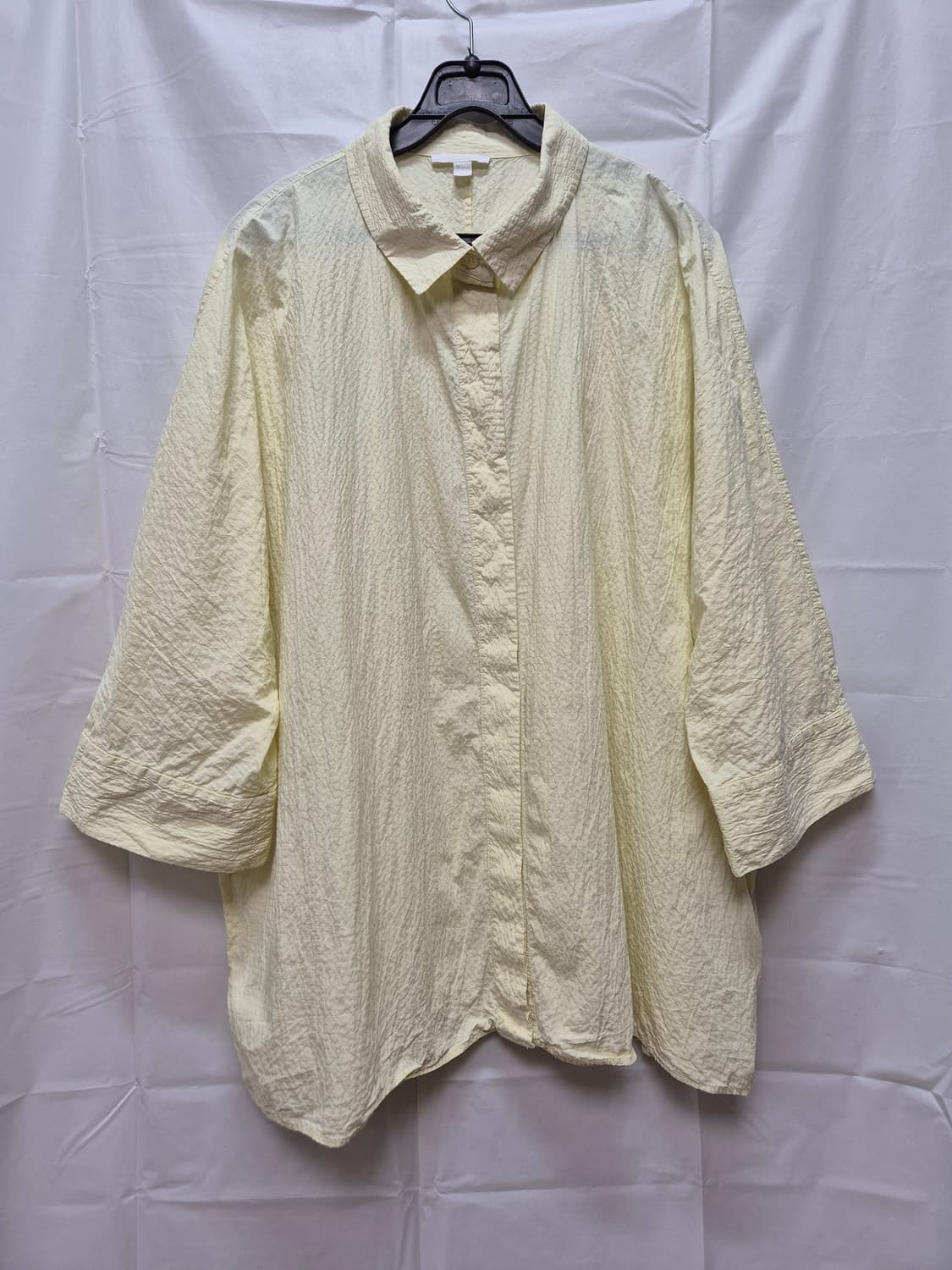 코스 오버핏 시어서커 셔츠 상품이미지1