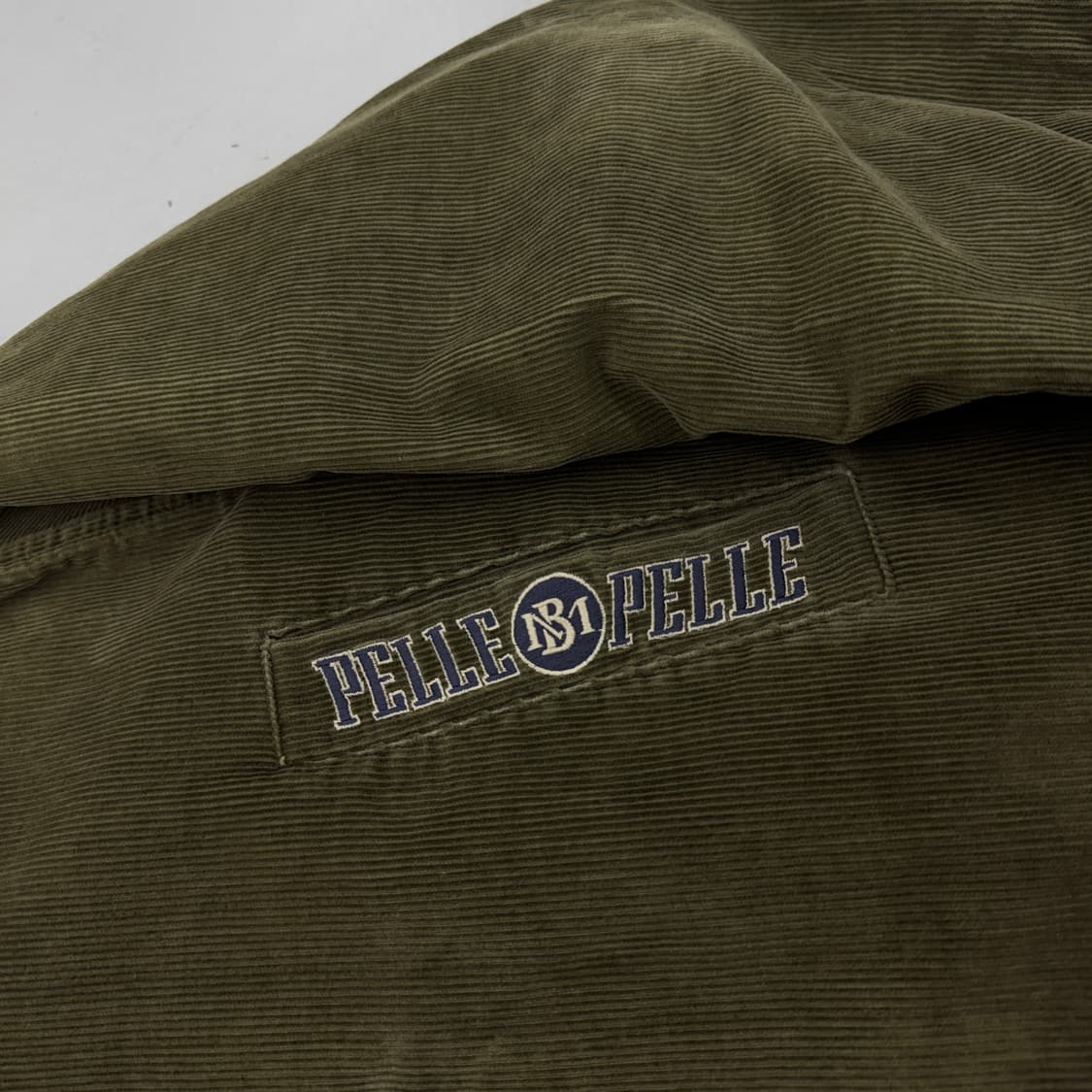 펠레펠레 코듀로이 카키 후드 자켓 상품이미지4